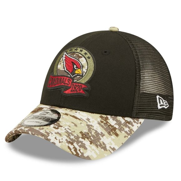 Arizona Cardinals New Era 9FORTY Salute To Service Mesh Snapback Hat Cap $34 - Picture 2 of 10